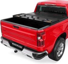 Tonneau Cover 6.7ft Tri Fold Solid For Chevy Silverado Gmc Sierra 1500 2019-202.