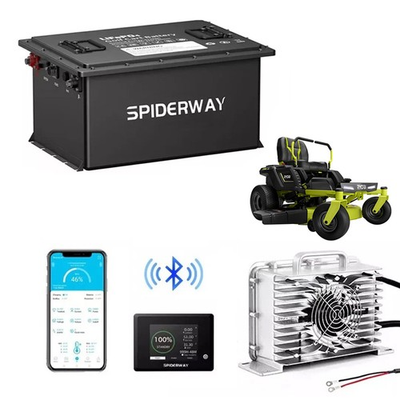 #ad 48V 105Ah RYOBI Electric Lawn Motor Replacement Lithium Battery Kit W 25A Charge $1099.99