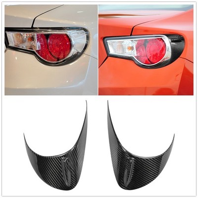 Kohlefaser Rücklichter Augenbrauen Augenlider Trim Für Scion FRS Subaru BRZ GT86