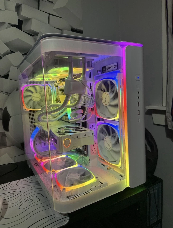 White Gaming Pc Etc 5070 - Image 3 of 3