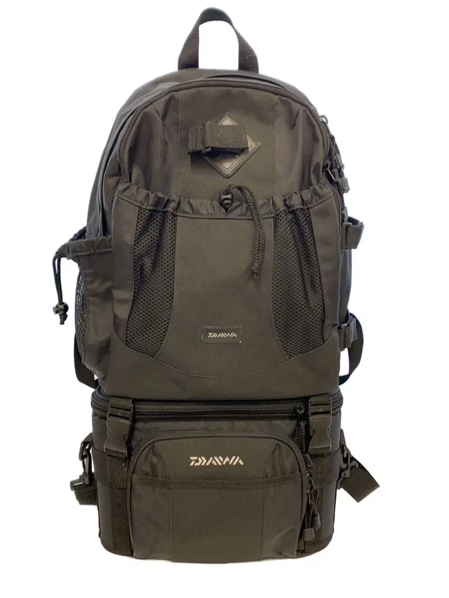DAIWA Backpack Black Plain