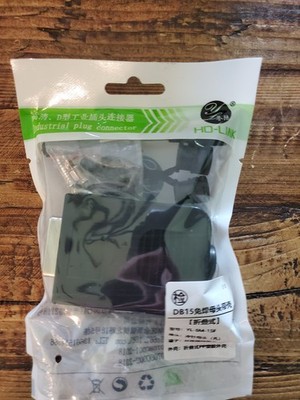 HO-LINK DB15 Solderless Female Connector Kit D-Sub 15-Pin Terminal Block Lot of2