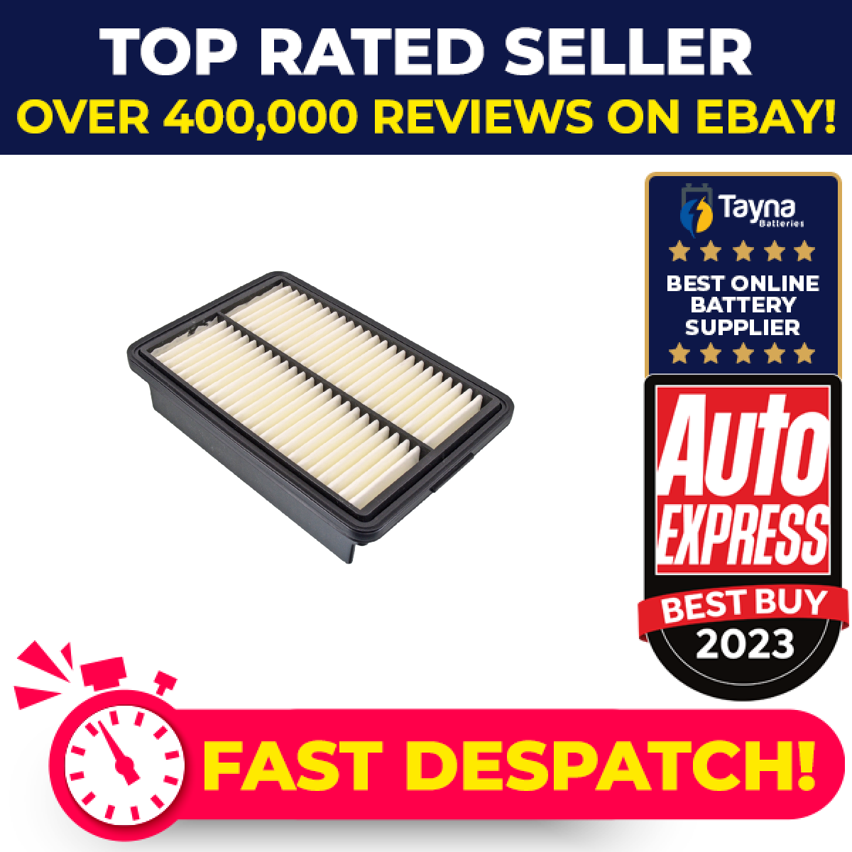 Air Filter fits HYUNDAI VELOSTER FS 1.6 11 to 17 G4FC Blue Print 28113F2000 New
