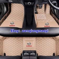 For Nissan Qashqai，Juke Car Floor Mats Waterproof Auto Carpet Liner Mats Rugs