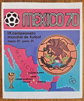 SOCCER WORLD CUP MEXICO 1970 Printed Version COMPLETE PANINI