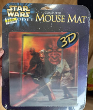 Star Wars Episode 1 Computer Mouse Mat 3D Mouse Pad Darth Maul - NEW