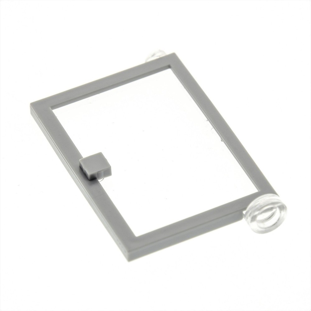 1x Lego Door Panel B-Ware Worn 1x4x5 Right Light Gray White 4258477 73435c01