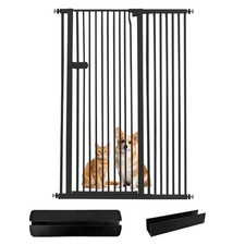 Lumizone Extra Tall Cat Gate 55.12 High Pressure Mounted Extra Wide 2025 New