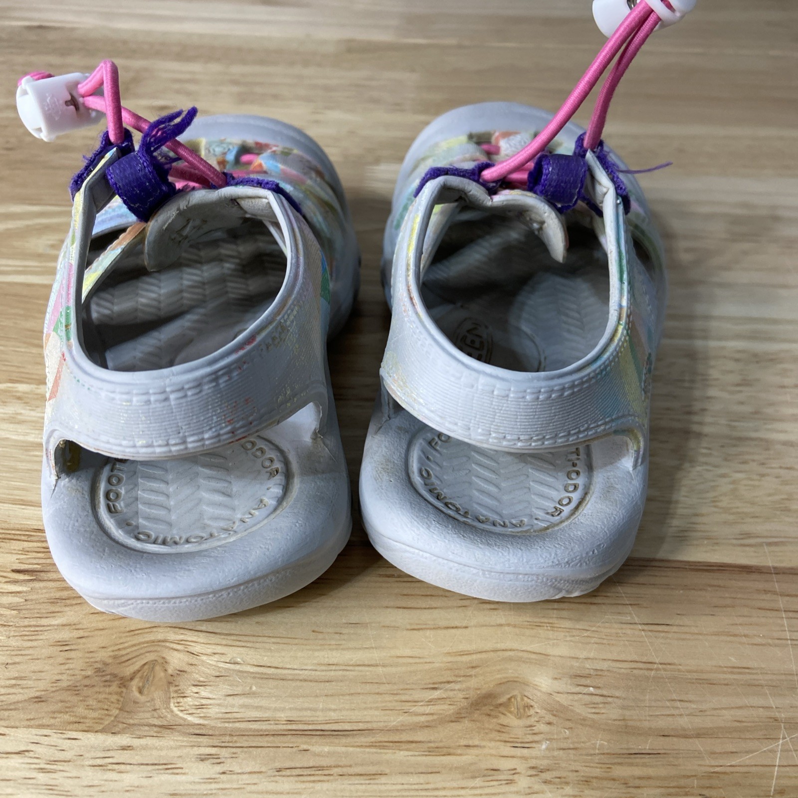 Sandali da trekking Keen Newport H2 taglia 10 giovani viola rosa con coulisse pull on