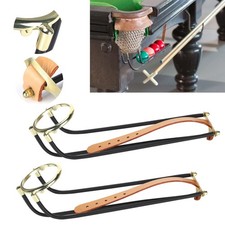 6Pcs Billiard Table Ball Falling Rail Pocket Snooker Pool American Style Bronz