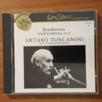 ARTURO TOSCANINI beethoven symphonies 2&7 NM/EX (CD Album, Klassik) - Bild 1 von 4