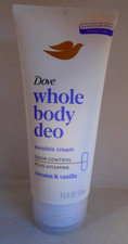 Dove Whole Body Deo Aluminum Free Invisible Cream - Coconut  Vanilla 2.5 Fl Oz
