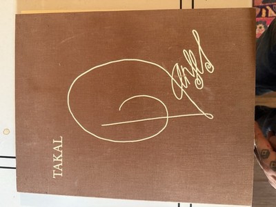 Takal Danses 1992 Signed Limited Edition Art Book 153/200 32 Drawings Weber Art