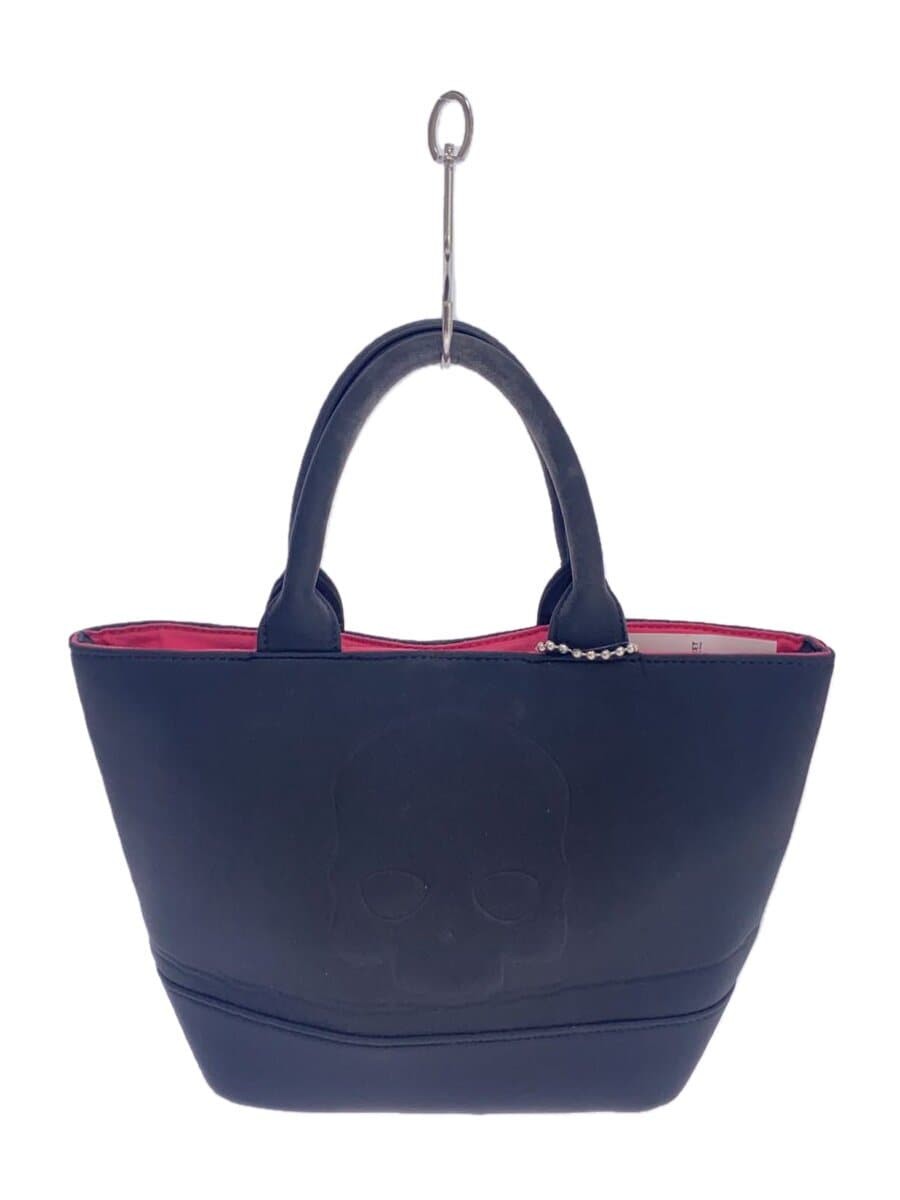 極美品✨HYDROGEN SKULL MINI TOTE 黒 バイカラー 自立