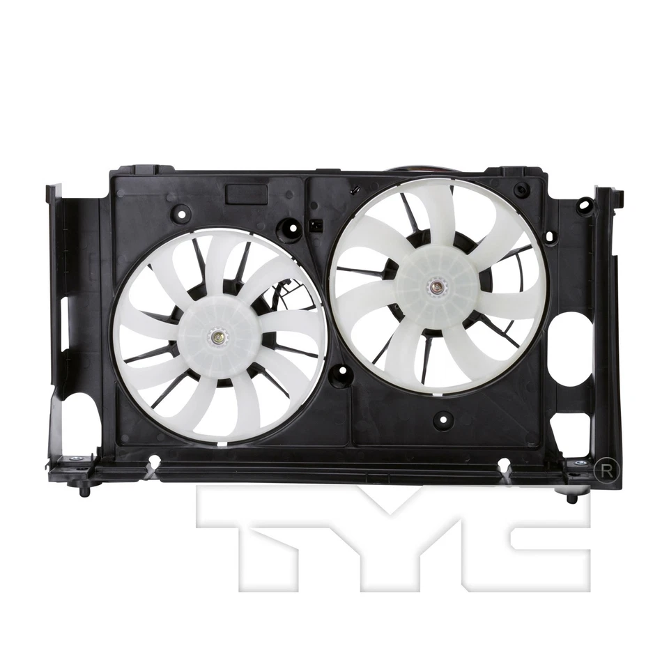 Conjunto de ventilador condensador y radiador doble TYC para Toyota Prius V 2012-2017 1,8 L Foto 2 de 4