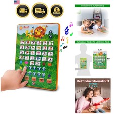 Educational Kids Tablet Learning Letters Numbers Shapes Colors Music For Ages...