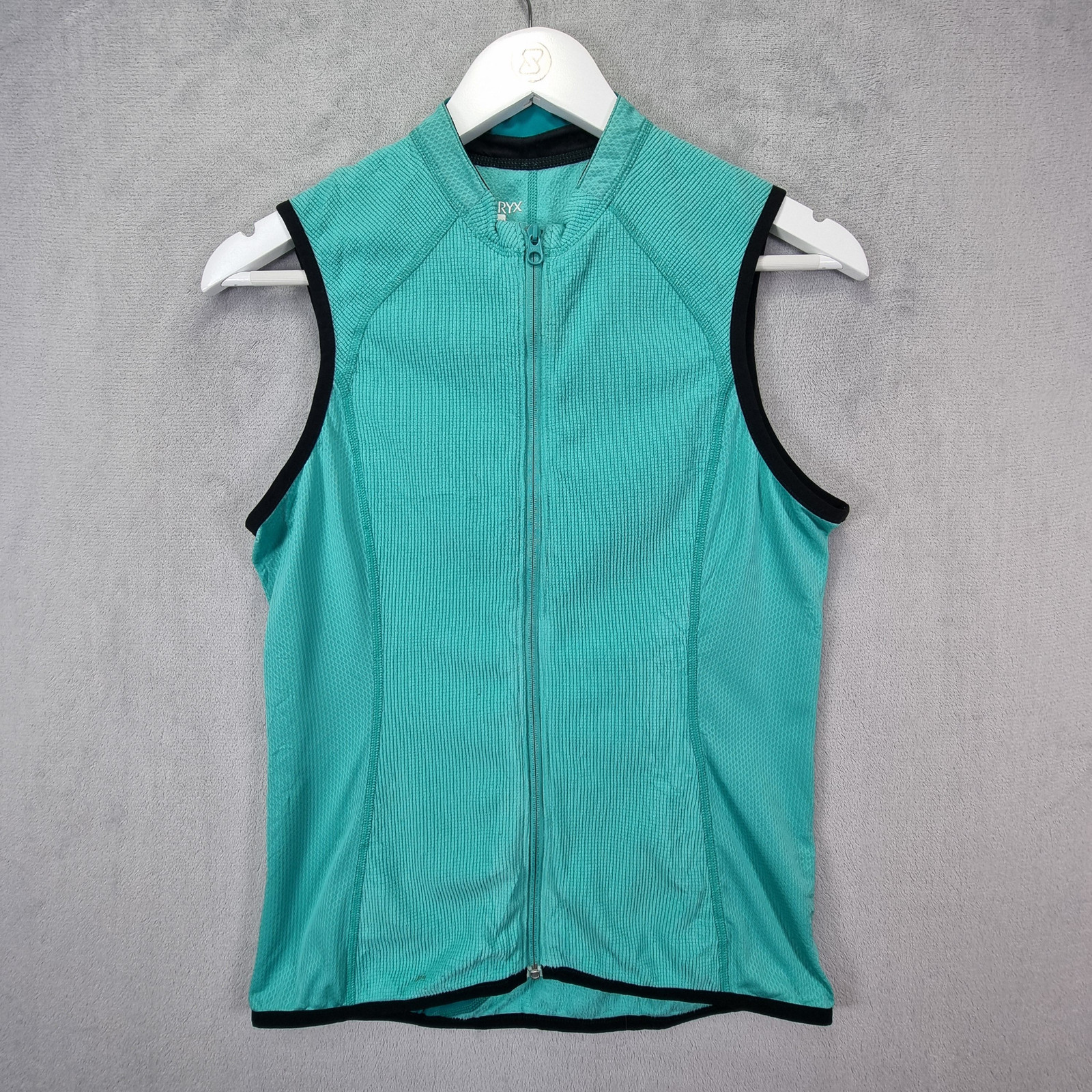 Arc'teryx gilet sportivo donna verde medio full zip vintage Y2k