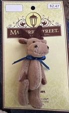 Mayberry Street Miniatures Dollhouse Plush Moose Plush Jointed