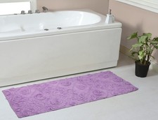 Home Weavers Modesto Bath Rug 100 Cotton Bathroom Rugs Set, Bathroom D cor