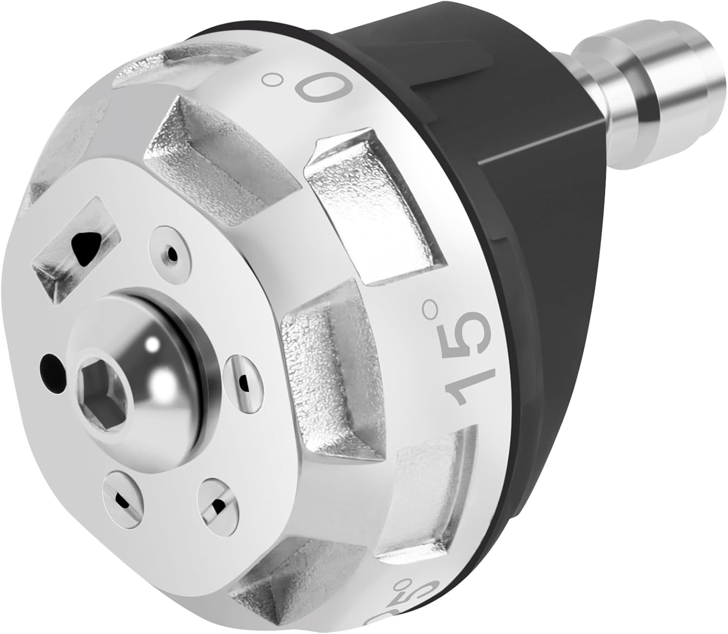 6-in-1 Pressure Washer Nozzle Tips, Quick Change over Orifice 3.0, silvery