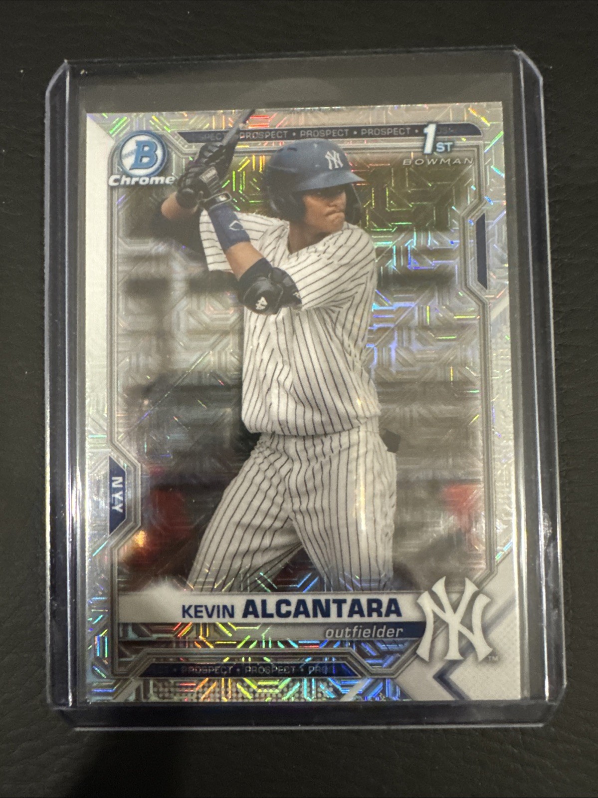 2021 Bowman - Chrome Prospects Kevin Alcantara #BCP-97 Mojo Refractor (RC)