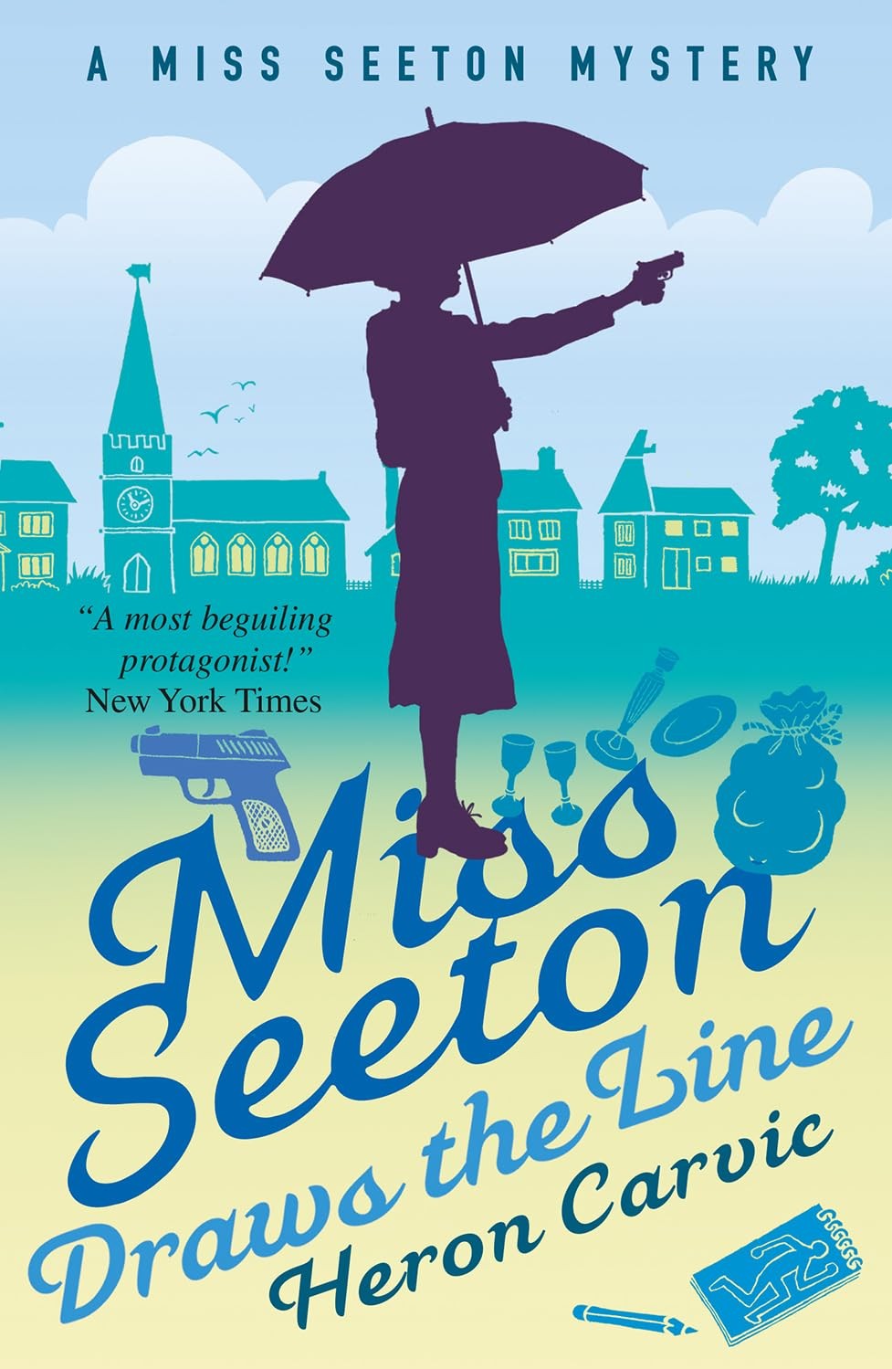 Miss Seeton Draws the Line (A Miss Seeton Mystery) by Heron Carvic | Paperback