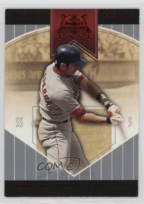 2004 Fleer National Pastime Red 136/150 Nomar Garciaparra #40 7xr