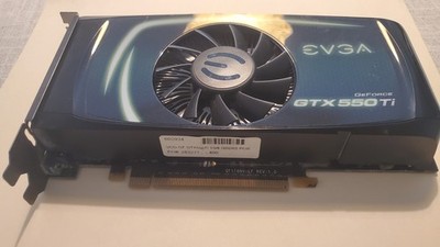 EVGA NVIDIA GeForce GTX 550 Ti 1GB Video Graphics Card GPU + DVI VGA Adapter