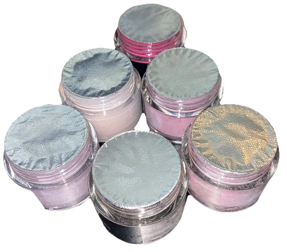 Pacote lacrado de 6 pós de mergulho NAILBOO sem oferta de figo Just Smitten Velvet Lust NOVO - Imagem 2 de 4