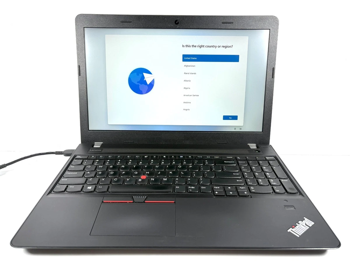 Lenovo Intel Core i5 6th Gen. PC Laptops & Netbooks 256 GB SSD
