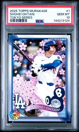 Topps 2025 Tokyo Series Murakami Exclusive Shohei Ohtani #1 PSA 10 Dodgers