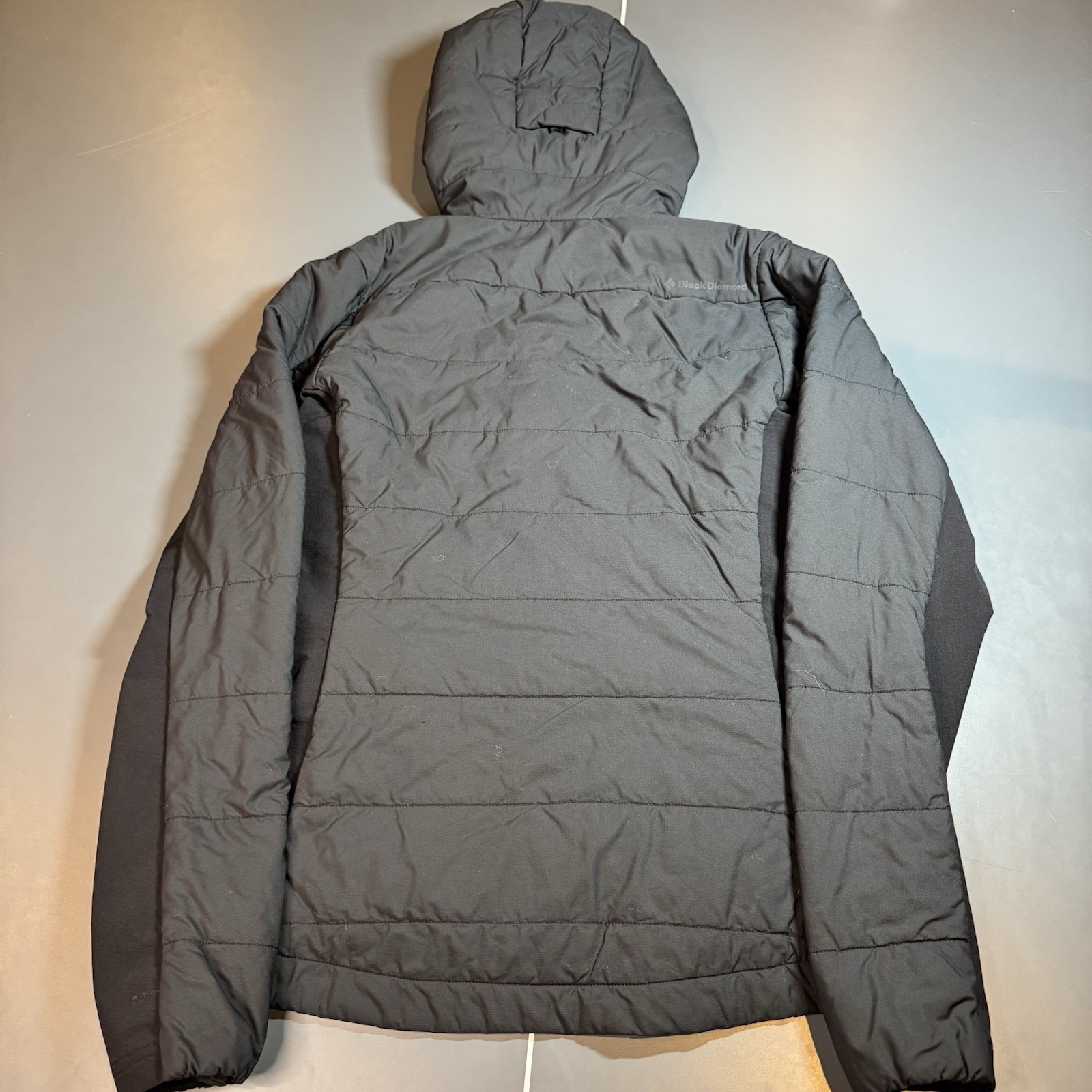 black diamond aspect wool jacket medium black wom… - image 6