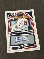 2024 Panini USA Stars & Stripes 16U/17U National Team Signatures ZACH STRICKLAND