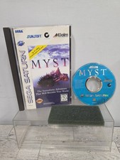 Myst (Sega Saturn, 1995) CIB Complete in Box w Manual + Reg Card + Foam