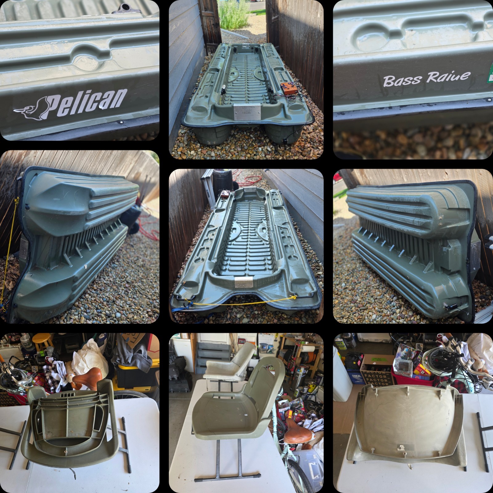 Pelican Bass Raider 10E 10ft Hard Shell.