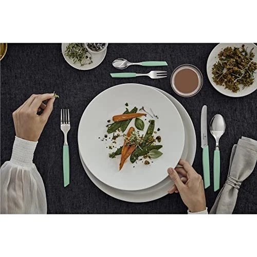 VICTORINOX Juego de Cubiertos Apto para Lavavajillas Juego de 24 Piezas con Tenedores Cuchillos para Carne y Foto 3 de 3