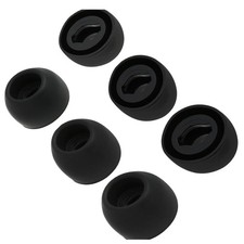 Silikon-Ohrstöpsel 3 Paar für Samsung Galaxy Buds Pro Schwarz