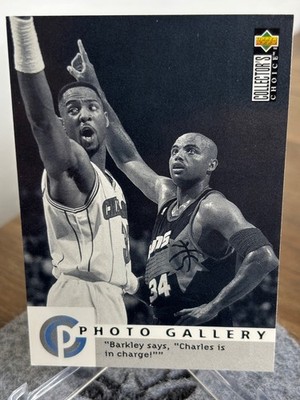   **Charles Barkley 1995-96 Collector's Choice Photo Gallery #187 Suns