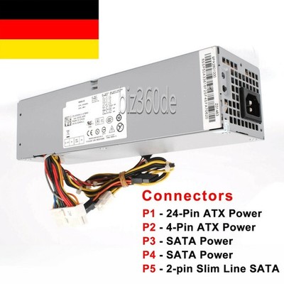 Power Supply FOR DELL OPTIPLEX 3010 390 790 990 SFF 2TXYM RV1C4 3WN11
