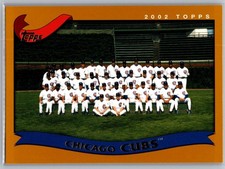 2002 Topps #646 Chicago Cubs Base Team Photo