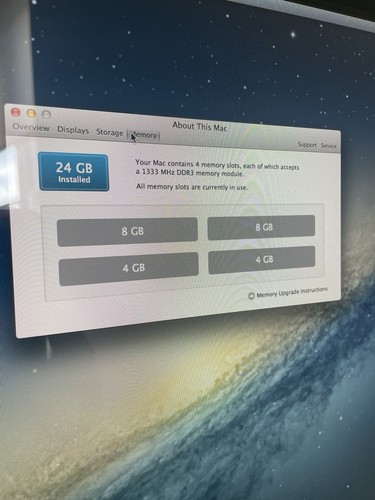 iMac 27-inch Mid 2011 | i5 3.1Ghz | 24GB Ram | 1T Storage | AMD Mountain Lion - Picture 18 of 18