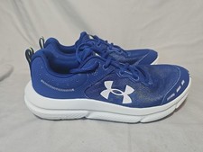 Under Armour Charged Assert 10 Blue Youth Shoes Size 5.5Y EUC