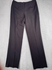 Little Black Pant Women's Size 6 Dark Brown Stretch Dress Pants Fit Logic