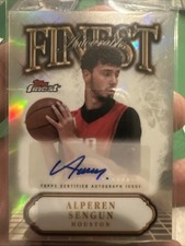 2024-25 Topps Finest - Finest Autographs Alperen Sengun, Alperen