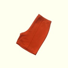70s 60s VTG ACTIVE COTTON WIDE LEG ORANGE 7" SHORTS CATALINA USA MADE SZ 16