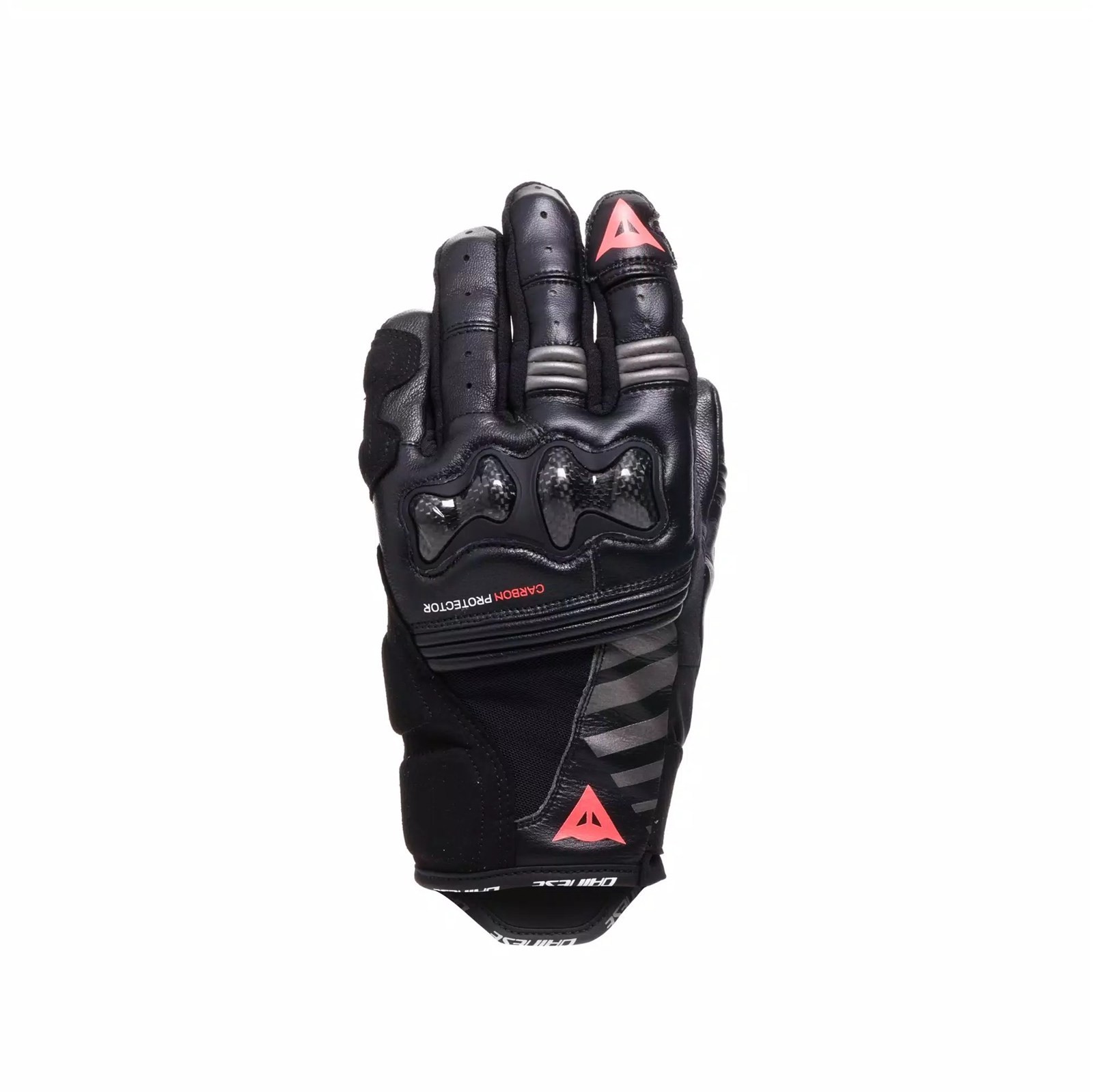 Dainese Reacto Carbon Short WMN Motorradhandschuhe Gr. S Damen Schwarz Pink