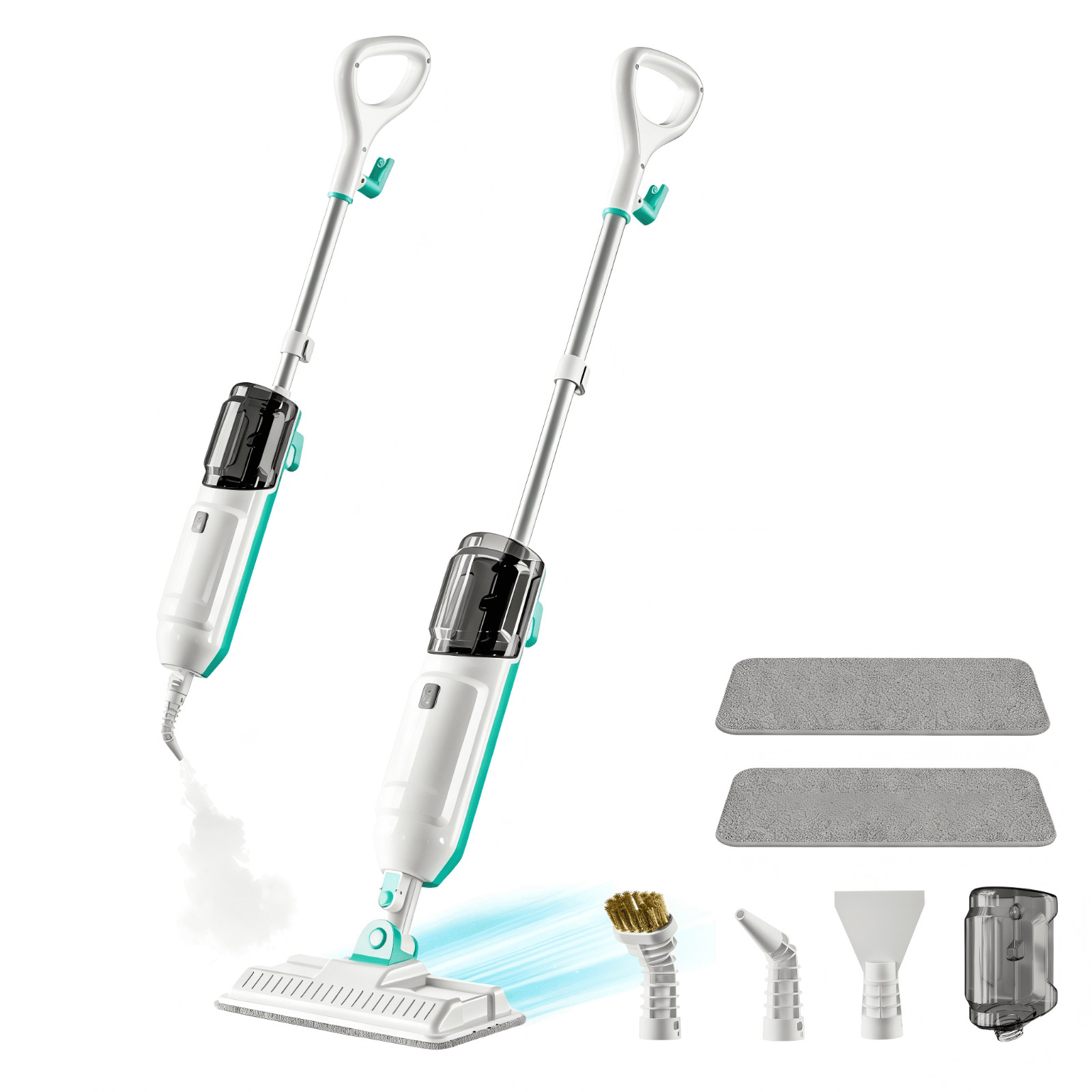 eBay: PrettyCare 10-in-1 Steam Mop Detachable Handheld Floor Cleaner Tile Hardwood