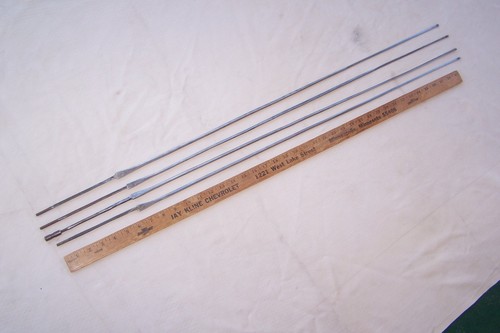 FOUR Vintage Joseph VINCE New York Fencing Foil Swords BLADES 1940s-50s?