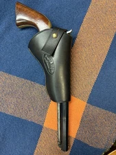 USN Philadelphia Navy Yard Pistol Frog for Colt 1851, Made by Stewart Saddlery