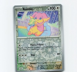 Audino 173/197 Reverse Holo Common Obsidian Flames Pokémon TCG